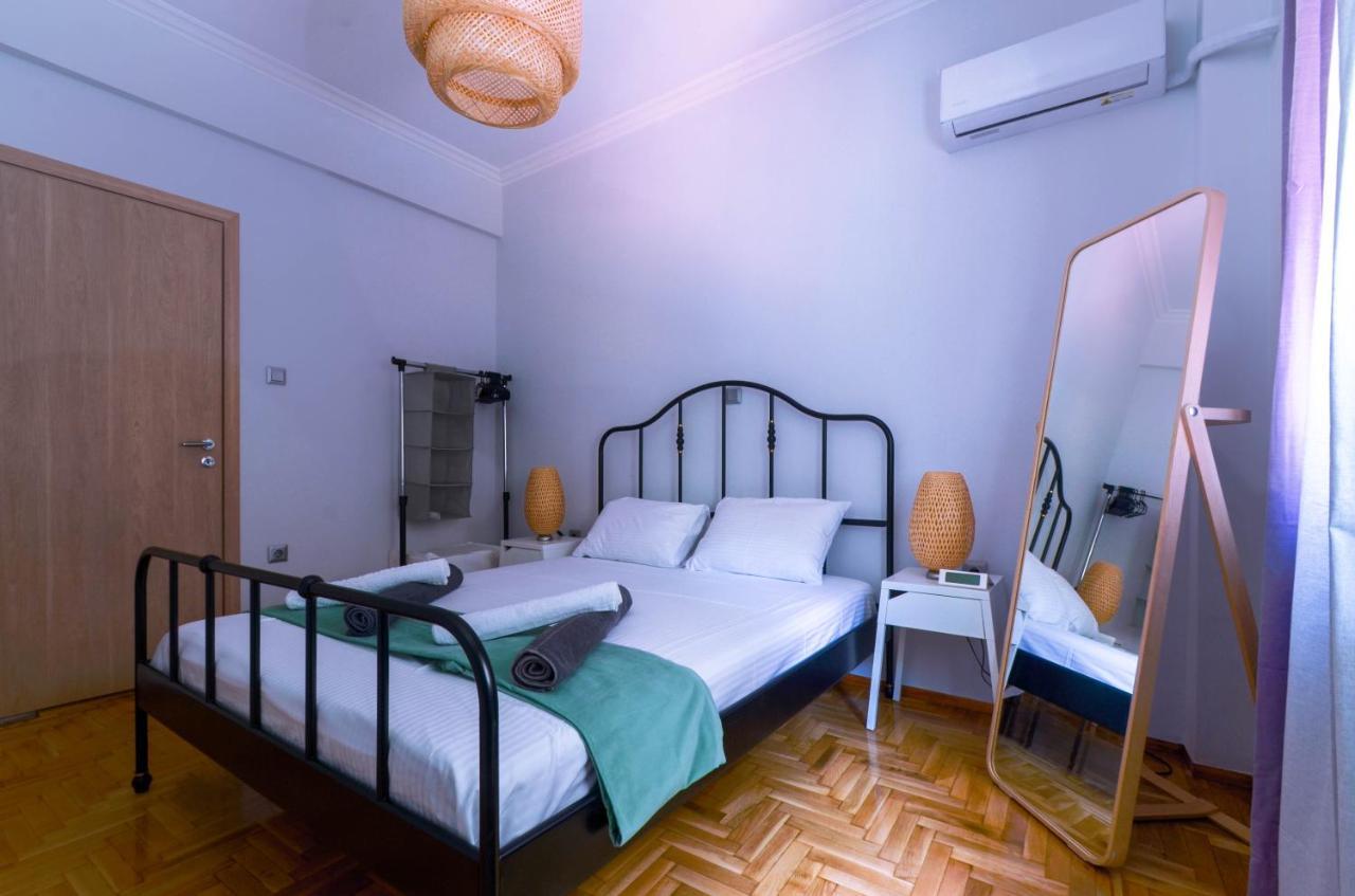 Adorable 2 Bedroom Apartment Close To Ancient Athens City Center Exteriör bild