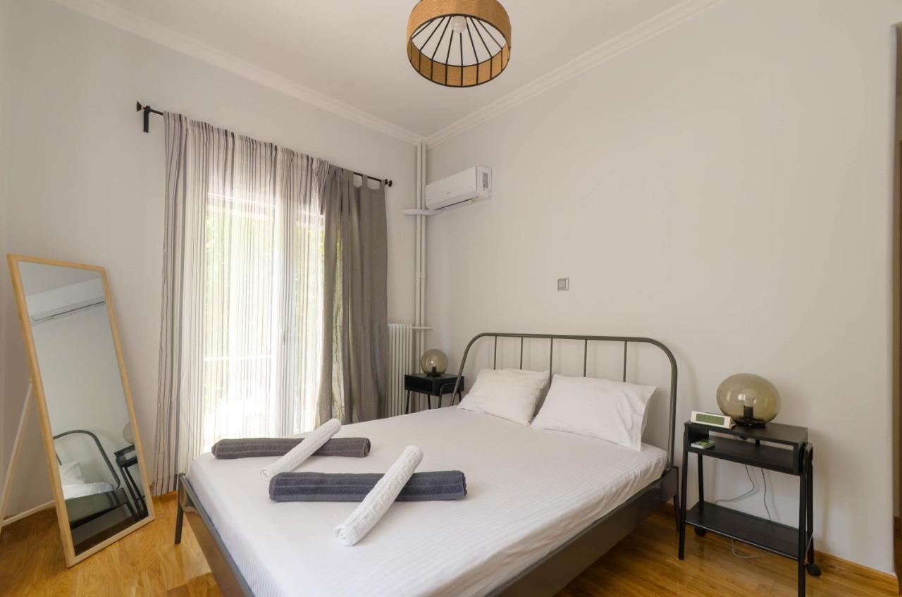 Adorable 2 Bedroom Apartment Close To Ancient Athens City Center Exteriör bild